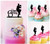 TC0129 Happy Birthday Baseball Cake Cupcake Toppers Acrylique De Mariage Joyeux pour Gâteau Partie Décoration 11 Pièces