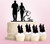 TC0137 You and Me Cake Cupcake Toppers Acrylique De Mariage Joyeux pour Gâteau Partie Décoration 11 Pièces