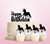 TC0143 Happy Birthday Unicorn Cake Cupcake Toppers Acrylique De Mariage Joyeux pour Gâteau Partie Décoration 11 Pièces