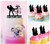 TC0146 Dites oui Couple Amoureux Cake Cupcake Toppers Acrylique De Mariage Joyeux pour Gâteau Partie Décoration 11 Pièces