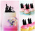 TC0147 You and Me Propose Marry Cake Cupcake Toppers Acrylique De Mariage Joyeux pour Gâteau Partie Décoration 11 Pièces