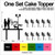 TC0156 Marry Me Cake Cupcake Toppers Acrylique De Mariage Joyeux pour Gâteau Partie Décoration 11 Pièces