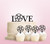 TC0183 Love Star Cake Cupcake Toppers Acrylique De Mariage Joyeux pour Gâteau Partie Décoration 11 Pièces