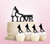TC0185 I Love Rollerboard Boy Cake Cupcake Toppers Acrylique De Mariage Joyeux pour Gâteau Partie Décoration 11 Pièces