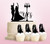 TC0205 Say Yes Marry Cake Cupcake Toppers Acrylique De Mariage Joyeux pour Gâteau Partie Décoration 11 Pièces