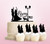 TC0209 Marry Me Cake Cupcake Toppers Acrylique De Mariage Joyeux pour Gâteau Partie Décoration 11 Pièces
