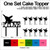 TC0210 I Love Jet Fighter Cake Cupcake Toppers Acrylique De Mariage Joyeux pour Gâteau Partie Décoration 11 Pièces