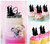 TC0211 Notre bonheur Marry Cake Cupcake Toppers Acrylique De Mariage Joyeux pour Gâteau Partie Décoration 11 Pièces
