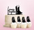 TC0215 Forever Together Marry Cake Cupcake Toppers Acrylique De Mariage Joyeux pour Gâteau Partie Décoration 11 Pièces