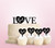 TC0216 Love Heart Cake Cupcake Toppers Acrylique De Mariage Joyeux pour Gâteau Partie Décoration 11 Pièces
