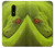 S0785 Green Snake Etui Coque Housse pour OnePlus 6