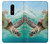 S1377 Ocean Sea Turtle Etui Coque Housse pour OnePlus 6