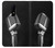 S1672 Retro Microphone Jazz Music Etui Coque Housse pour OnePlus 6