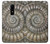 S1788 Ammonite Fossil Etui Coque Housse pour OnePlus 6