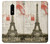 S2108 Eiffel Tower Paris Postcard Etui Coque Housse pour OnePlus 6