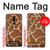S2326 girafe Peau Etui Coque Housse pour OnePlus 6