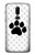 S2355 Paw Foot Print Etui Coque Housse pour OnePlus 6