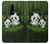 S2441 Panda Family Bamboo Forest Etui Coque Housse pour OnePlus 6