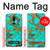 S2688 Aqua Copper Turquoise Graphic Gemme Etui Coque Housse pour OnePlus 6
