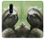 S2708 Smiling Sloth Etui Coque Housse pour OnePlus 6