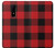 S2931 Red Buffalo Check Pattern Etui Coque Housse pour OnePlus 6