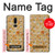 S2987 Crème Biscuits Cracker Etui Coque Housse pour OnePlus 6
