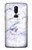 S3215 Seamless Pink Marble Etui Coque Housse pour OnePlus 6