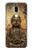 S0344 Buddha Rock Carving Etui Coque Housse pour LG G7 ThinQ