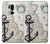 S1962 Nautical Chart Etui Coque Housse pour LG G7 ThinQ