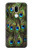 S1965 Peacock Feather Etui Coque Housse pour LG G7 ThinQ