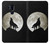 S1981 Wolf Howling at The Moon Etui Coque Housse pour LG G7 ThinQ