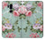 S2178 Flower Floral Art Painting Etui Coque Housse pour LG G7 ThinQ