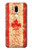 S2490 Canada Maple Leaf Flag Texture Etui Coque Housse pour LG G7 ThinQ