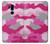 S2525 Pink Camo Camouflage Etui Coque Housse pour LG G7 ThinQ