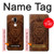 S2529 Leo Zodiaque Zodiaque marron Impression graphique Etui Coque Housse pour LG G7 ThinQ
