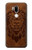 S2529 Leo Zodiac Tattoo Brown Graphic Print Etui Coque Housse pour LG G7 ThinQ