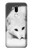 S2569 White Arctic Fox Etui Coque Housse pour LG G7 ThinQ