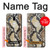 S2703 Serpent Texture Imprimé graphique Peau Etui Coque Housse pour LG G7 ThinQ