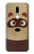 S2825 Cute Cartoon Raccoon Etui Coque Housse pour LG G7 ThinQ
