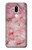 S2843 Pink Marble Texture Etui Coque Housse pour LG G7 ThinQ