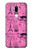 S2885 Paris Pink Etui Coque Housse pour LG G7 ThinQ