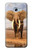 S0310 African Elephant Etui Coque Housse pour Samsung Galaxy A5 (2017)