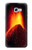 S0745 Volcano Lava Etui Coque Housse pour Samsung Galaxy A5 (2017)