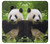 S1073 Panda Enjoy Eating Etui Coque Housse pour Samsung Galaxy A5 (2017)
