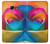 S1671 Rainbow Colorful Rose Etui Coque Housse pour Samsung Galaxy A5 (2017)