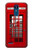 S0058 British Red Telephone Box Etui Coque Housse pour LG K8 (2018)