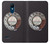 S0059 Retro Rotary Phone Dial On Etui Coque Housse pour LG K8 (2018)