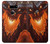 S0414 Fire Dragon Etui Coque Housse pour LG V30, LG V30 Plus, LG V30S ThinQ, LG V35, LG V35 ThinQ