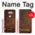 S0542 rouille Etui Coque Housse pour LG V30, LG V30 Plus, LG V30S ThinQ, LG V35, LG V35 ThinQ