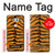 S0576 Tigre Peau Etui Coque Housse pour LG V30, LG V30 Plus, LG V30S ThinQ, LG V35, LG V35 ThinQ